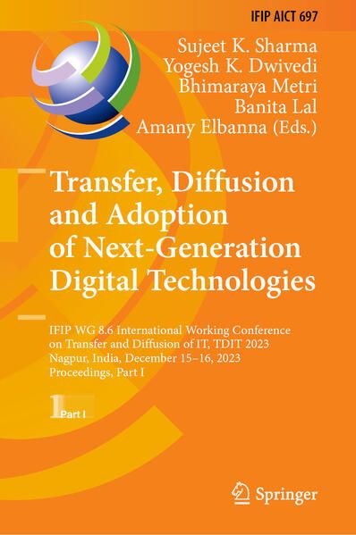 Produktbild: Transfer, Diffusion and Adoption of Next-Generation Digital Technologies