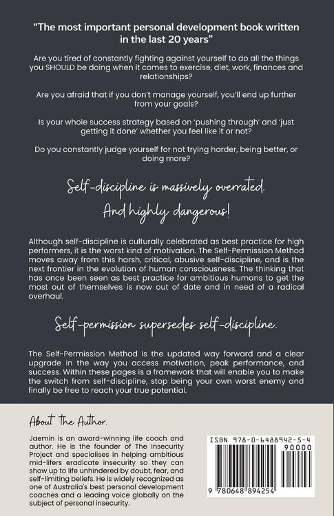 Produktbild: The Self-Permission Method. How to succeed in life without using self-discipline
