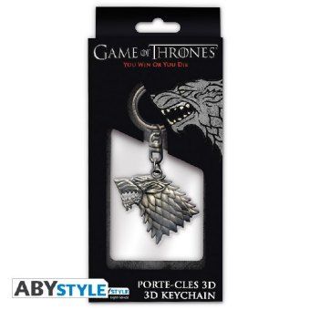 Produktbild: ABYstyle - Game of Thrones - Stark 3D-Schl&uuml;sselanh&auml;nger