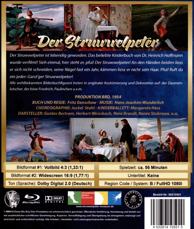 Produktbild: Der Struwwelpeter - HD Remastered