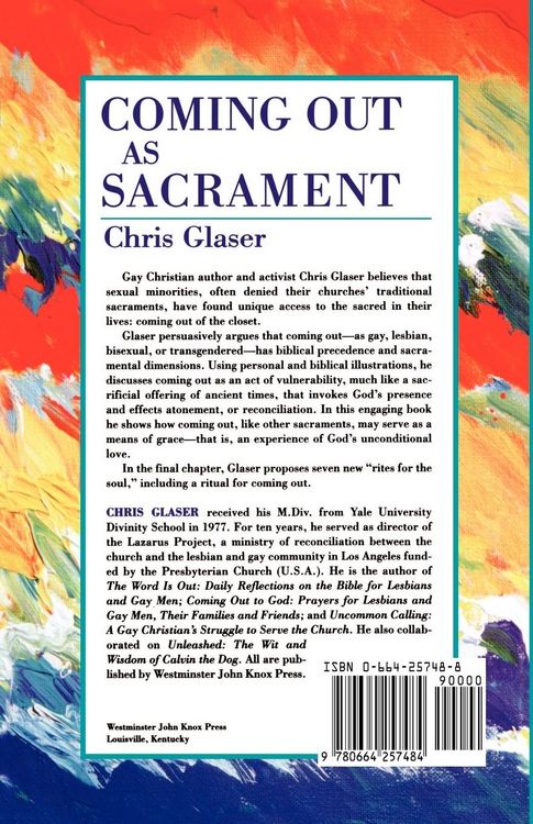 Produktbild: Coming out As Sacrament
