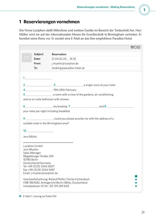 Produktbild: PONS B&uuml;rokommunikation Englisch
