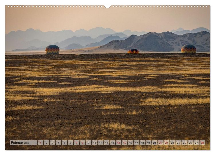 Produktbild: Namibia - Simbabwe - Botswana Leben zwischen W&uuml;ste und Wildnis (Wandkalender 2026 DIN A2 quer), CALVENDO Monatskalender