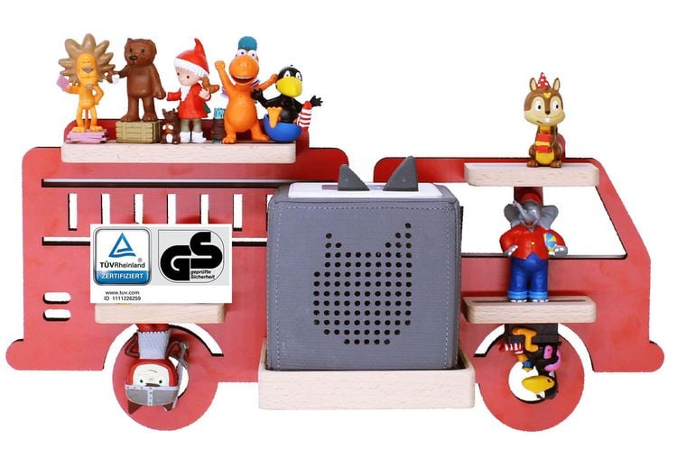 Produktbild: Wandregal "Feuerwehr" für Toniebox