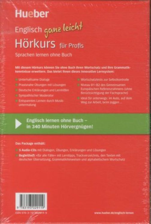 Produktbild: Englisch ganz leicht Hörkurs für Profis