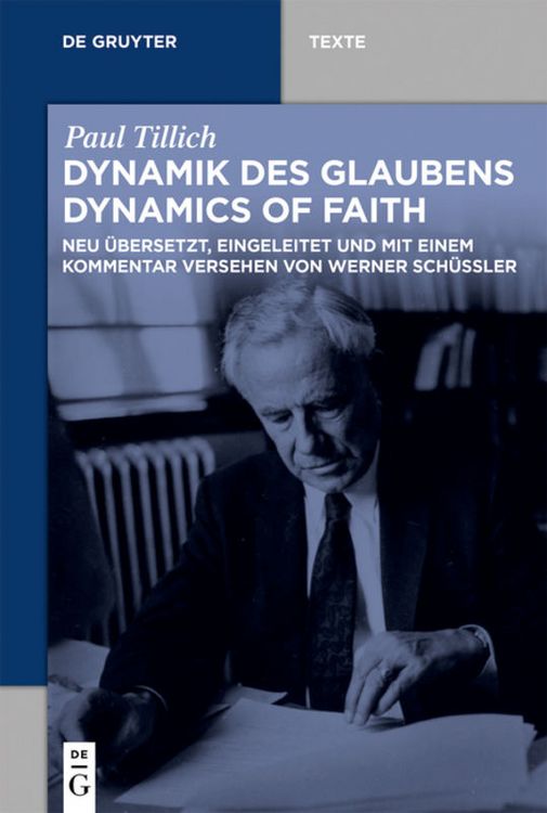 Bild vom Artikel Dynamik des Glaubens (Dynamics of Faith) vom Autor Paul Tillich