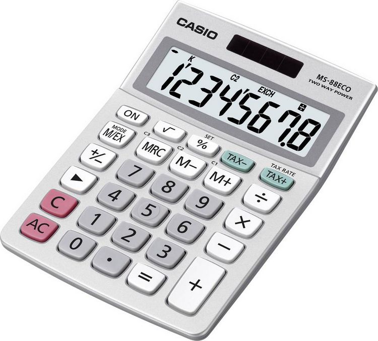 Produktbild: CASIO&reg; Standardrechner MS-88EM