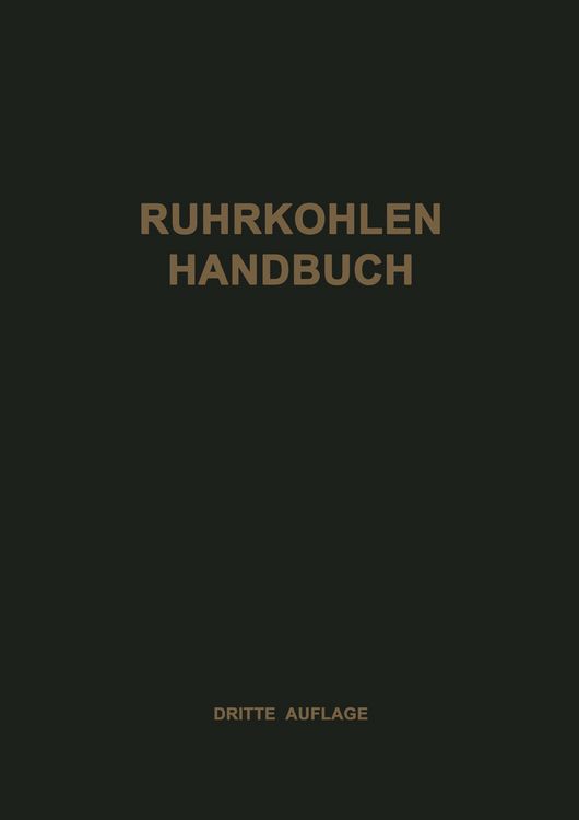 Produktbild: Ruhrkohlen-Handbuch