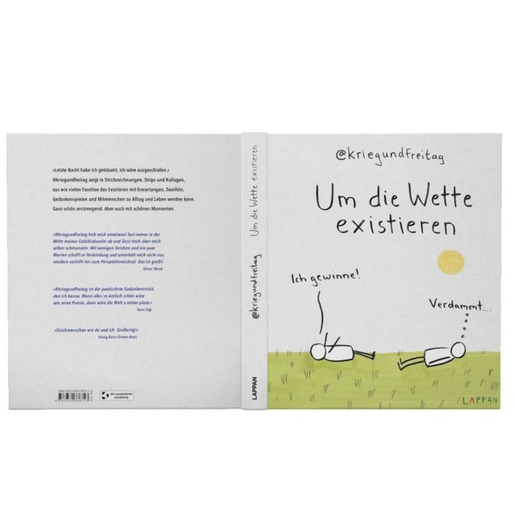 Produktbild: Kriegundfreitag: Um die Wette existieren