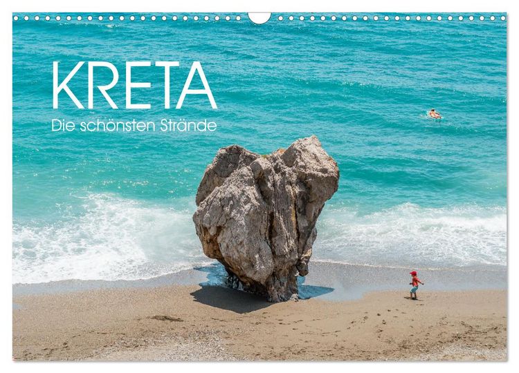 Produktbild: Kreta - Die sch&ouml;nsten Str&auml;nde (Wandkalender 2026 DIN A3 quer), CALVENDO Monatskalender