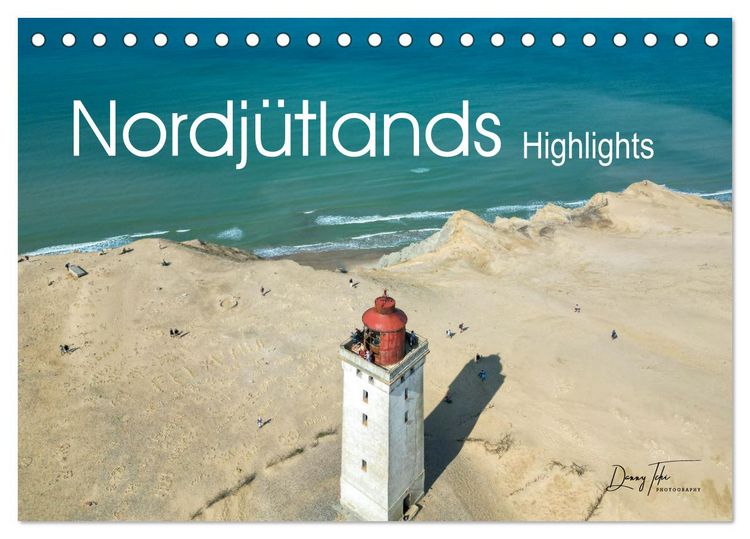 Produktbild: Nordj&uuml;tlands Highlights (Tischkalender 2026 DIN A5 quer), CALVENDO Monatskalender