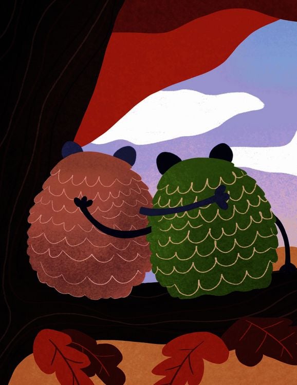 Produktbild: Das Wuschelmonster sucht einen Freund - The Fluffy Monster Looks for a Friend