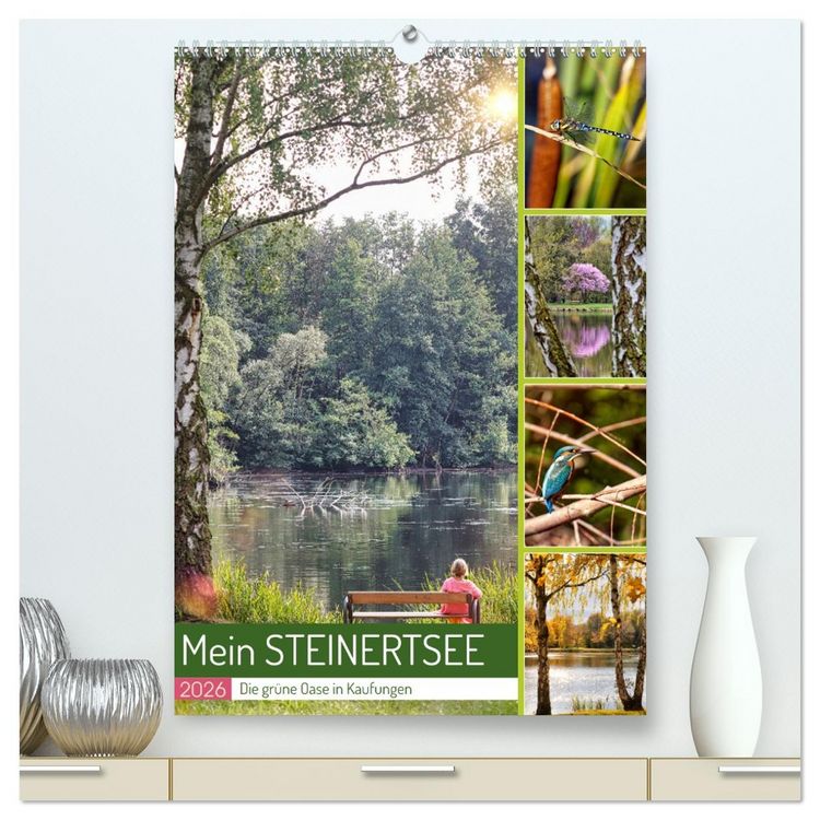 Produktbild: Mein Steinertsee (hochwertiger Premium Wandkalender 2026 DIN A2 hoch), Kunstdruck in Hochglanz