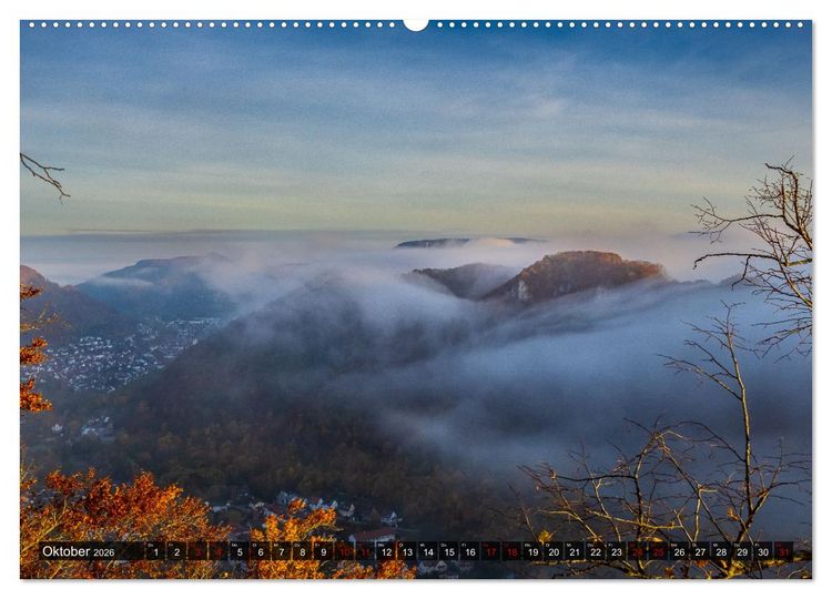 Produktbild: Wilde Sch&ouml;nheit - Raue Alb (hochwertiger Premium Wandkalender 2026 DIN A2 quer), Kunstdruck in Hochglanz