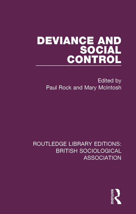 Produktbild: Deviance and Social Control