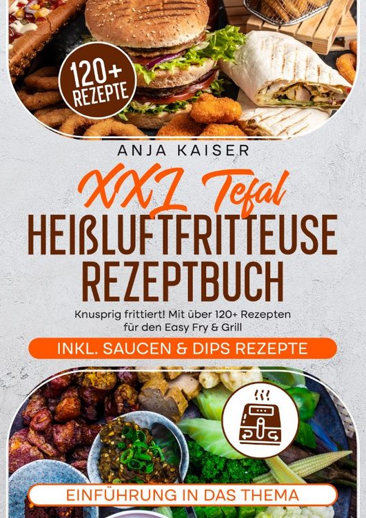 Produktbild: XXL Tefal Hei&szlig;luftfritteuse Rezeptbuch