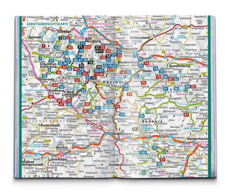 Produktbild: KOMPASS Wanderlust Harz