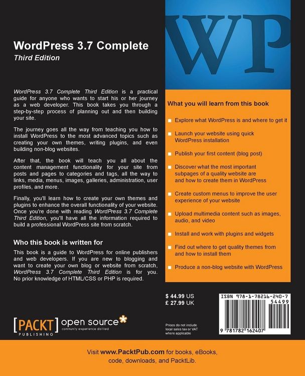 Produktbild: Wordpress 3.5 Complete