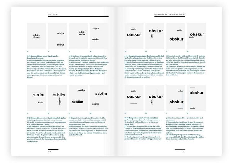 Produktbild: Die typografische Komposition