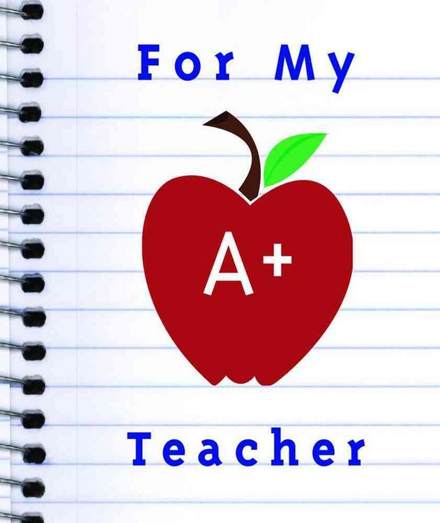 Produktbild: For My A+ Teacher [With Apple Shaped Magnet]