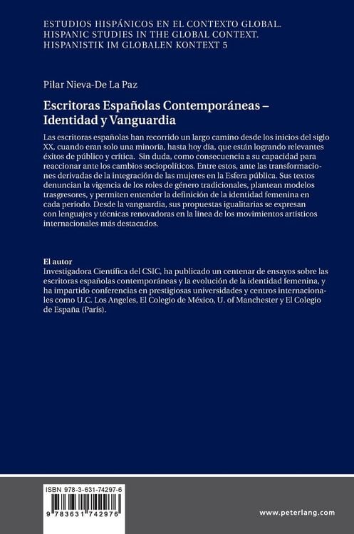 Produktbild: Escritoras Espa&ntilde;olas Contempor&aacute;neas &ndash; Identidad y Vanguardia