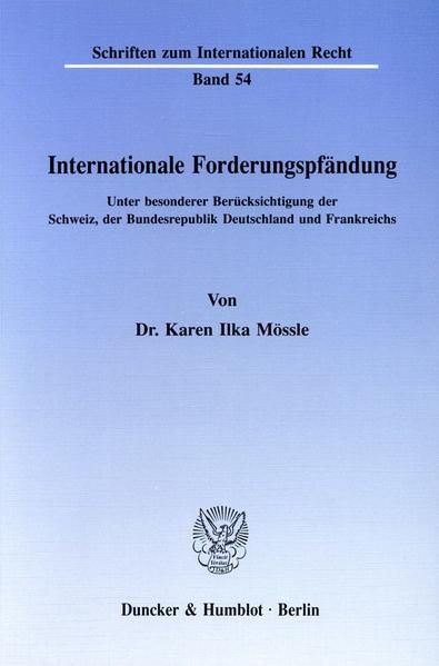 Produktbild: Internationale Forderungspf&auml;ndung.