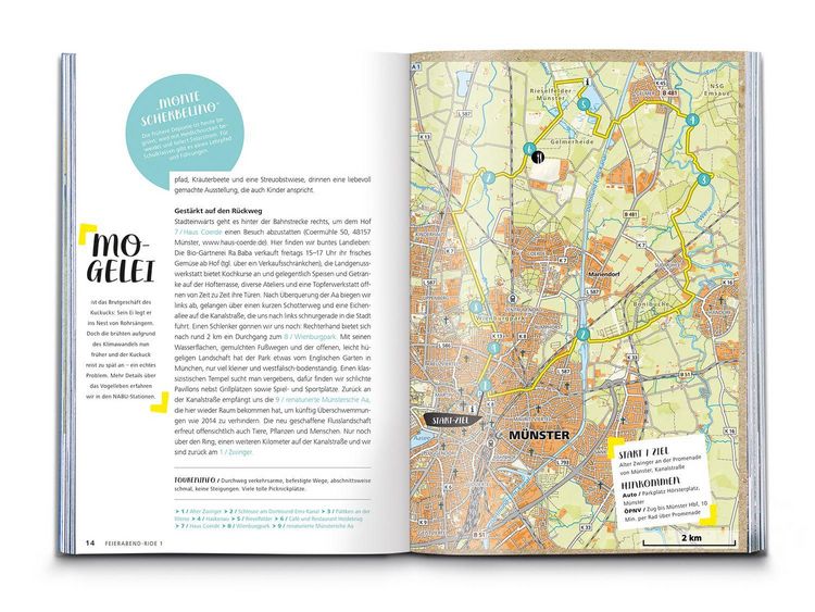 Produktbild: KOMPASS Radvergn&uuml;gen M&uuml;nsterland