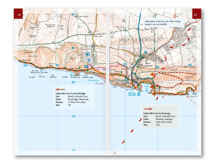 Produktbild: South West Coast Path Map Booklet - Vol 3: Plymouth to Poole