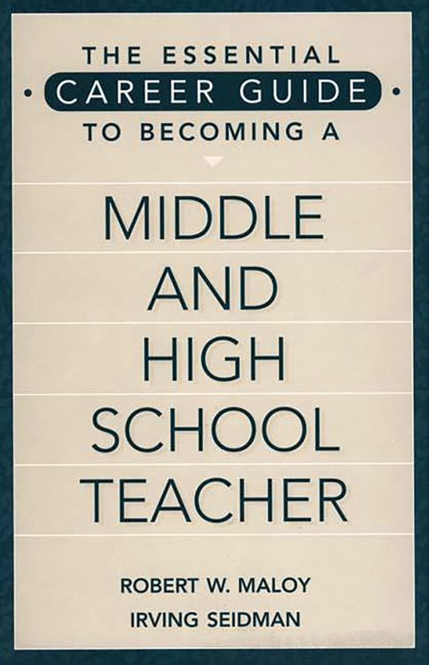 Produktbild: The Essential Career Guide to Becoming a Middle and High School Teacher