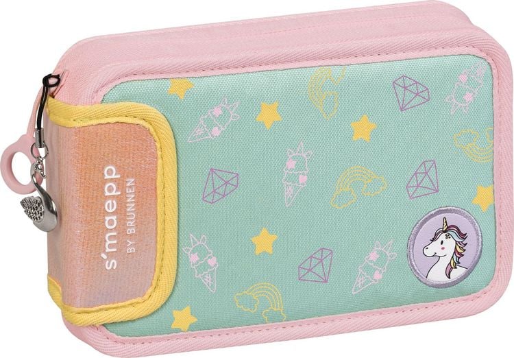 Produktbild: Brunnen Federm&auml;ppchen 2 Klappen Unicorn
