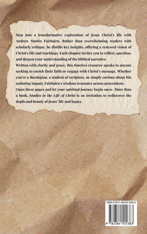Produktbild: Studies in the life of Christ