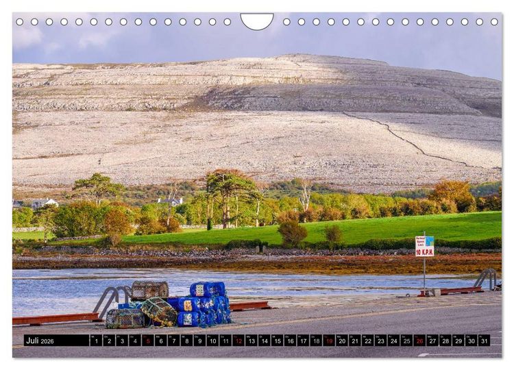 Produktbild: Irlands Westk&uuml;ste - Wild Atlantik Way (Wandkalender 2026 DIN A4 quer), CALVENDO Monatskalender