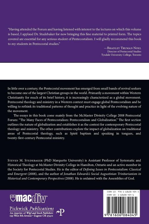 Produktbild: Pentecostalism and Globalization