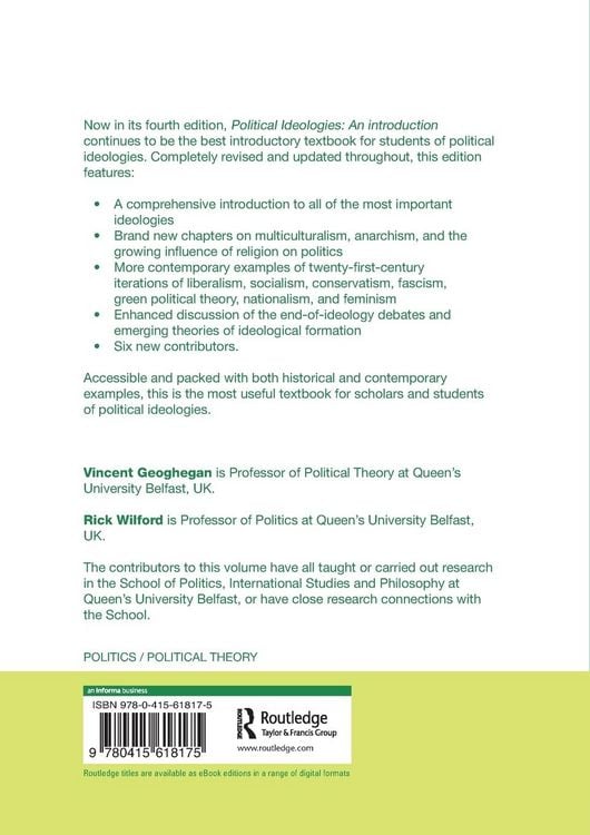 Produktbild: Political Ideologies