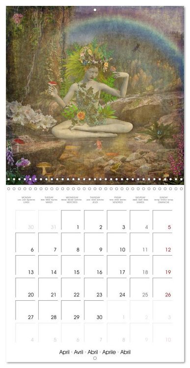 Produktbild: Lady Legends Fantasy Art (Wall Calendar 2026 12 &times; 12 Inch) CALVENDO 12 Month Wall Calendar