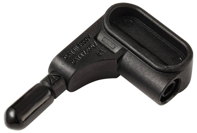Produktbild: VOLTCRAFT MSS-120 Magnet Pr&uuml;fspitze Buchse 4mm CAT III 1000 V, CAT IV 600V Schwarz