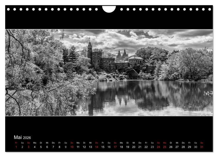 Produktbild: NEW YORK CITY H&ouml;hepunkte im Panoramaformat (Wandkalender 2026 DIN A4 quer), CALVENDO Monatskalender