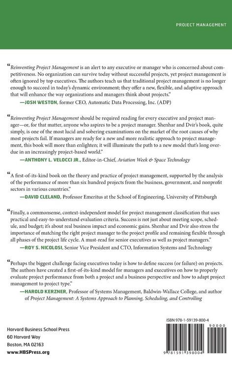 Produktbild: Reinventing Project Management