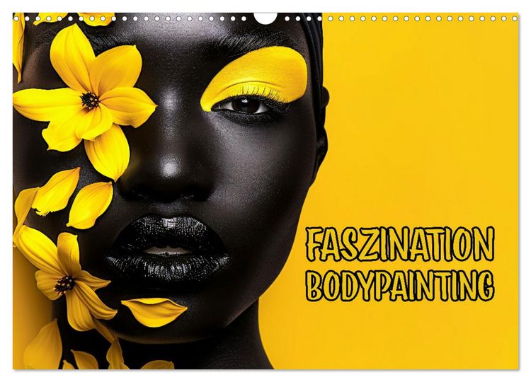 Produktbild: Faszination Bodypainting (Wandkalender 2026 DIN A3 quer), CALVENDO Monatskalender