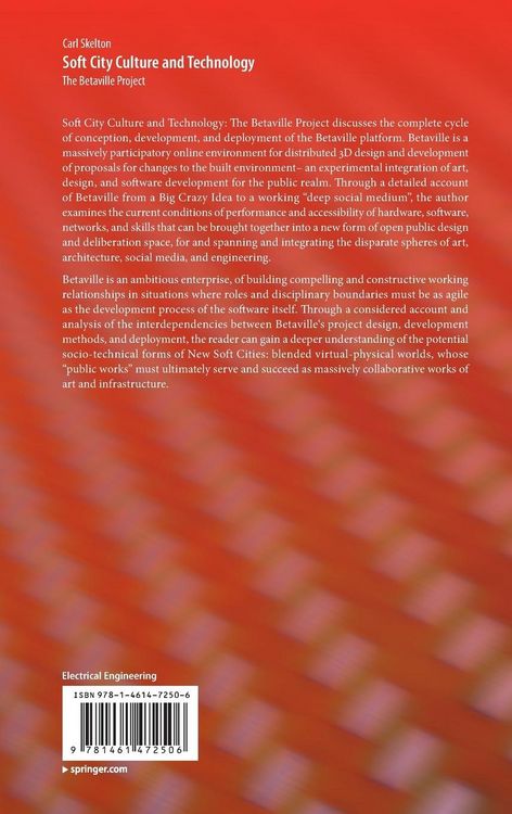 Produktbild: Soft City Culture and Technology