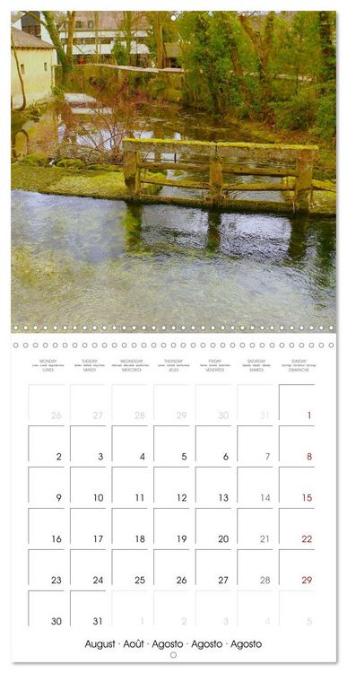 Produktbild: South Germany- Visiting the beautiful village Blaubeuren in the Swabian Alps (Wall Calendar 2027 12 &times; 12 Inch) CALVENDO 12 Month Wall Calendar