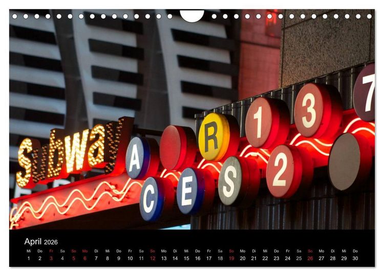 Produktbild: Zu Besuch in New York (Wandkalender 2026 DIN A4 quer), CALVENDO Monatskalender