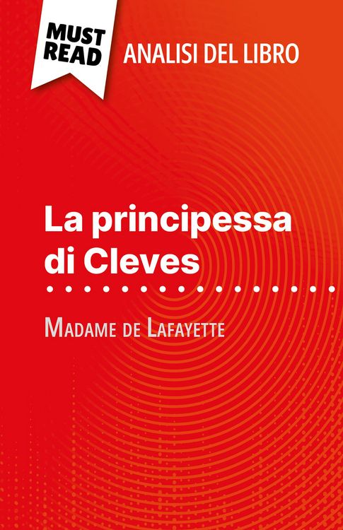 Produktbild: La principessa di Cleves di Madame de Lafayette (Analisi del libro)
