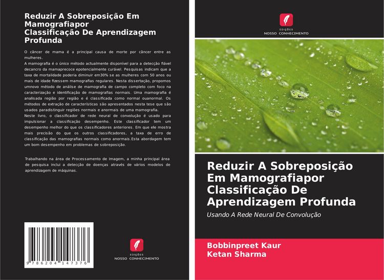 Produktbild: Reduzir A Sobreposi&ccedil;&atilde;o Em Mamografiapor Classifica&ccedil;&atilde;o De Aprendizagem Profunda