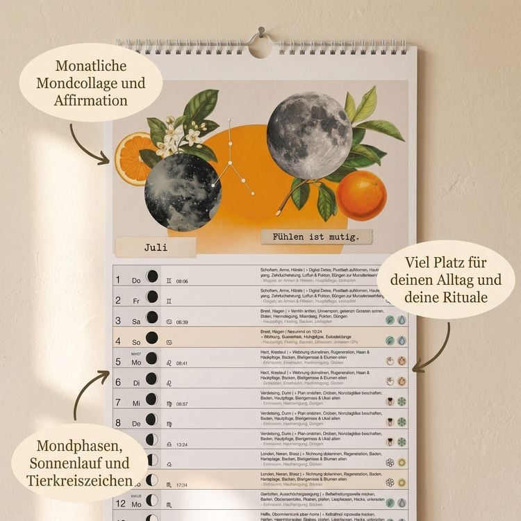 Produktbild: Einfach mit dem Mond 2027