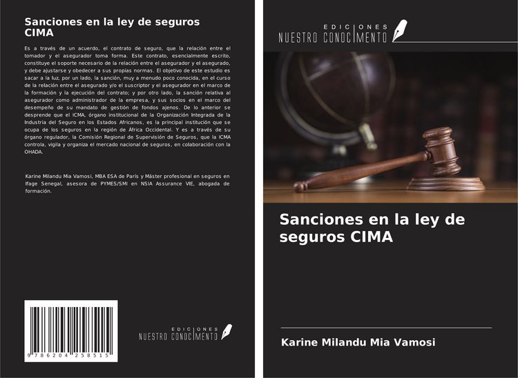 Produktbild: Sanciones en la ley de seguros CIMA