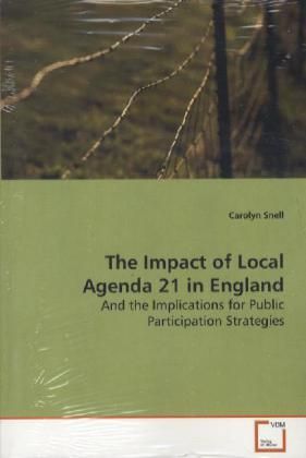 Produktbild: Snell, C: The Impact of Local Agenda 21 in England