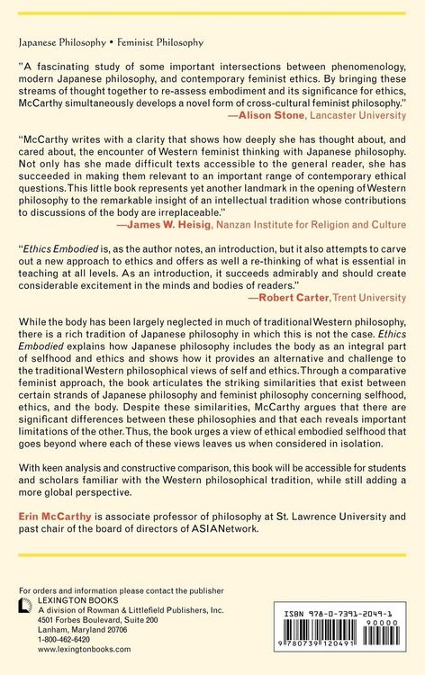 Produktbild: Ethics Embodied