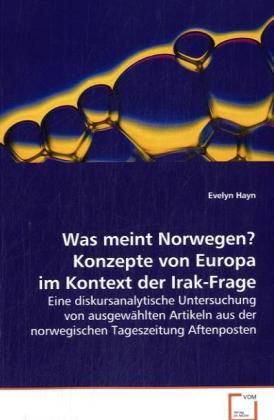 Produktbild: Hayn Evelyn: Was meint Norwegen? Konzepte von Europaim Konte