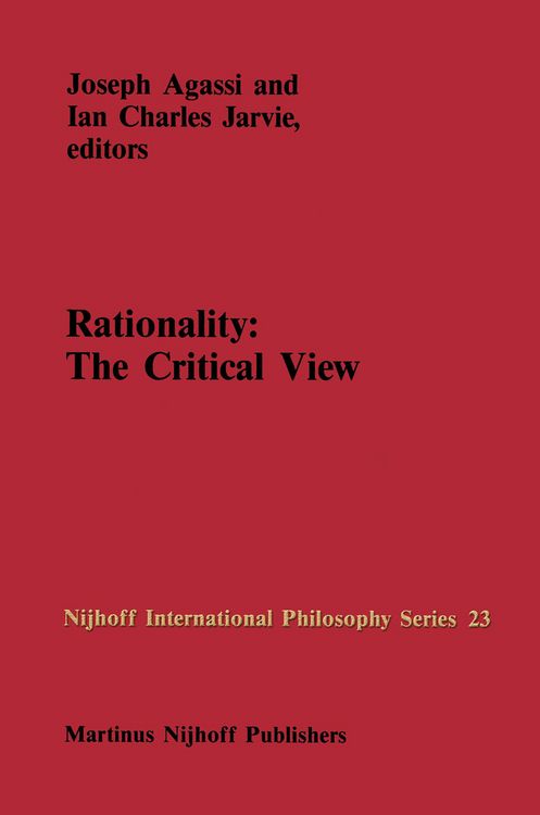 Produktbild: Rationality: The Critical View